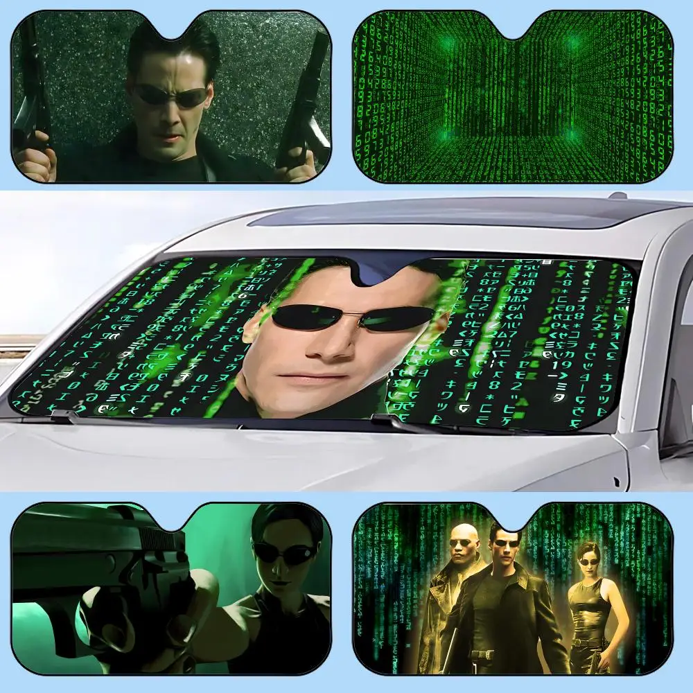The Matrix Movie Sun Visor Retractable Car Sun Visor Anti-Glare UV Protection Front Window Sunshade
The Matrix Movie Sun Visor Retractable Car Sun Visor Anti-Glare UV Protection Front Window Sunshade