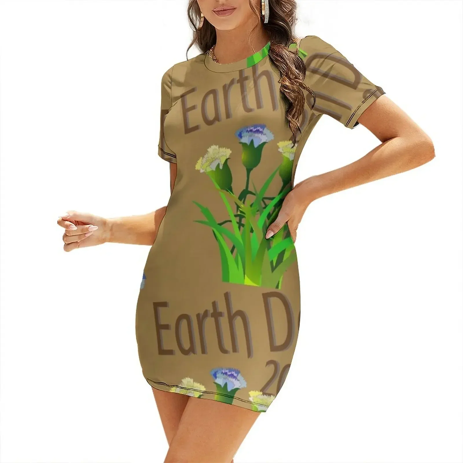 Earth Day 2022 Short-Sleeved Dress Summer women's clothing summer woman dress 2026
Earth Day 2022 Short-Sleeved Dress Summer women's clothing summer woman dress 2026