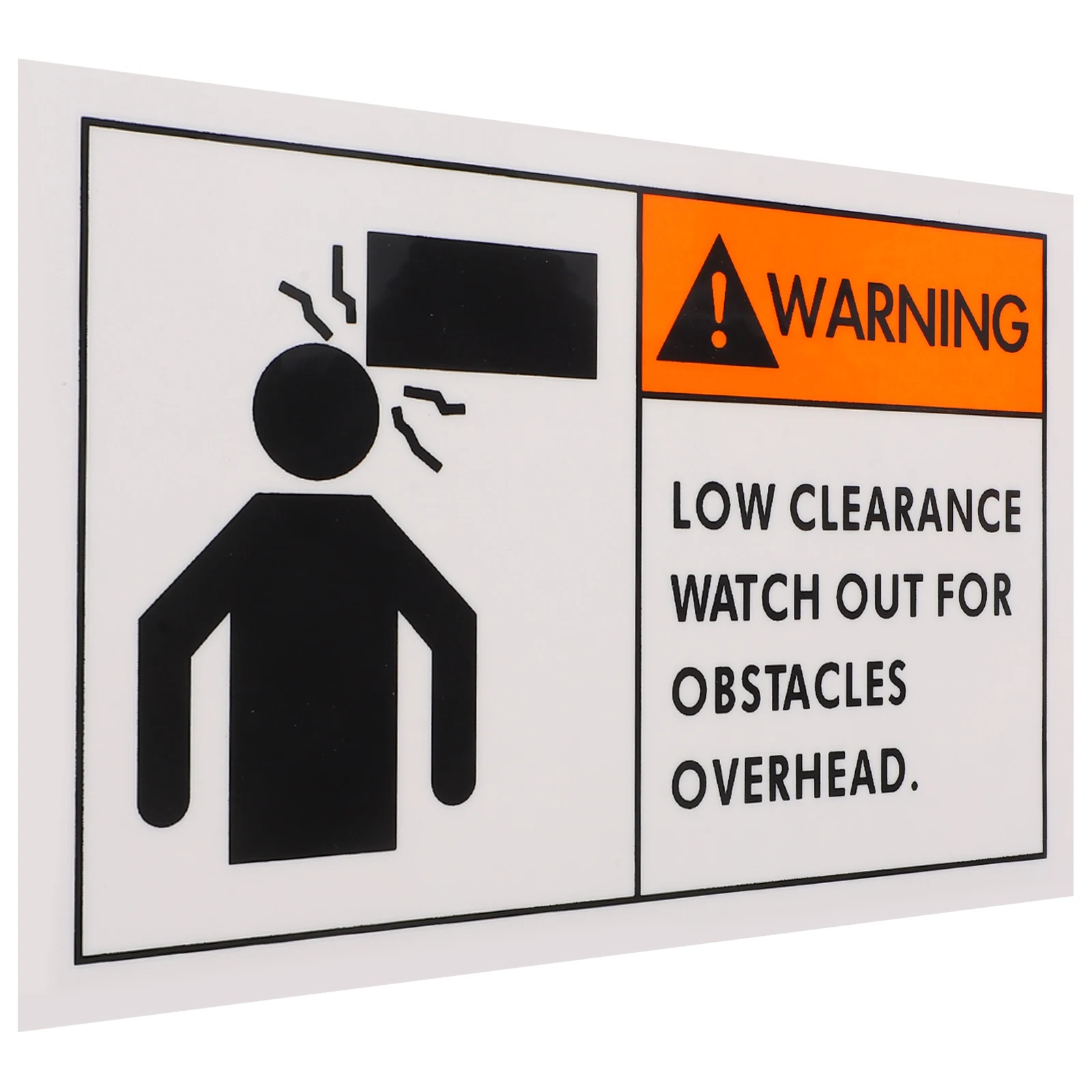3D Reflective Watch Your Head Sticker Warning Sign Safety Decal Caution Sticker Overhead Obstacles Traffic Safety Sign
3D Reflective Watch Your Head Sticker Warning Sign Safety Decal Caution Sticker Overhead Obstacles Traffic Safety Sign