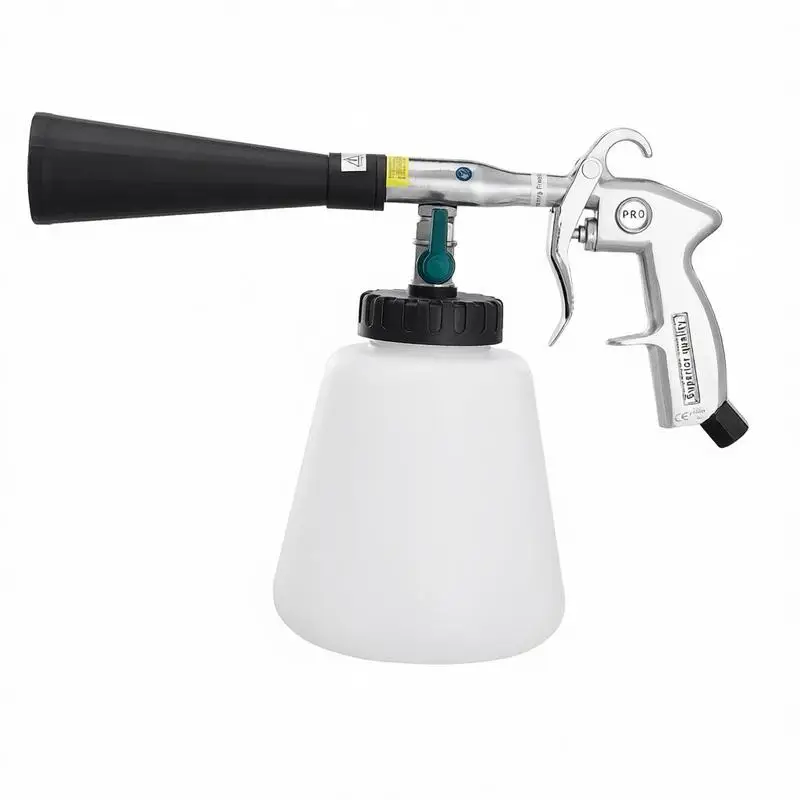 Vortex Interior Cleaner 1L Bottle For Car Detailing Workshop Garage, High-Pressure Air Pulse Tool 2 Interchangeable Nozzles 6-9.2 Bar 1/4 NPT Quick Connector Surface Dust Debris Removal Adjustable Valve Professional Grade Construction
Vortex Interior Cleaner 1L Bottle For Car Detailing Workshop Garage, High-Pressure Air Pulse Tool 2 Interchangeable Nozzles 6-9.2 Bar 1/4 NPT Quick Connector Surface Dust Debris Removal Adjustable Valve Professional Grade Construction