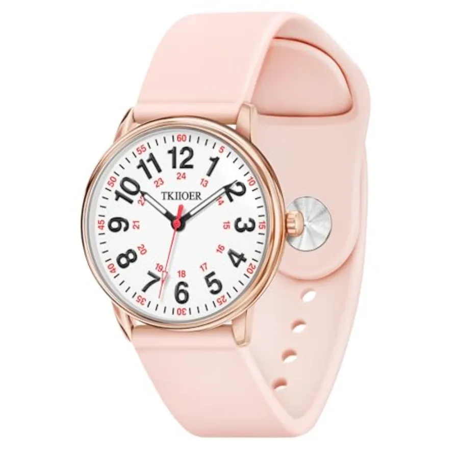 Nurse Watch for Nurse Medical Professionals Students Women Men, 50M Waterproof 12/24 Hour Military Time Luminous Easy Read Dial
Nurse Watch for Nurse Medical Professionals Students Women Men, 50M Waterproof 12/24 Hour Military Time Luminous Easy Read Dial