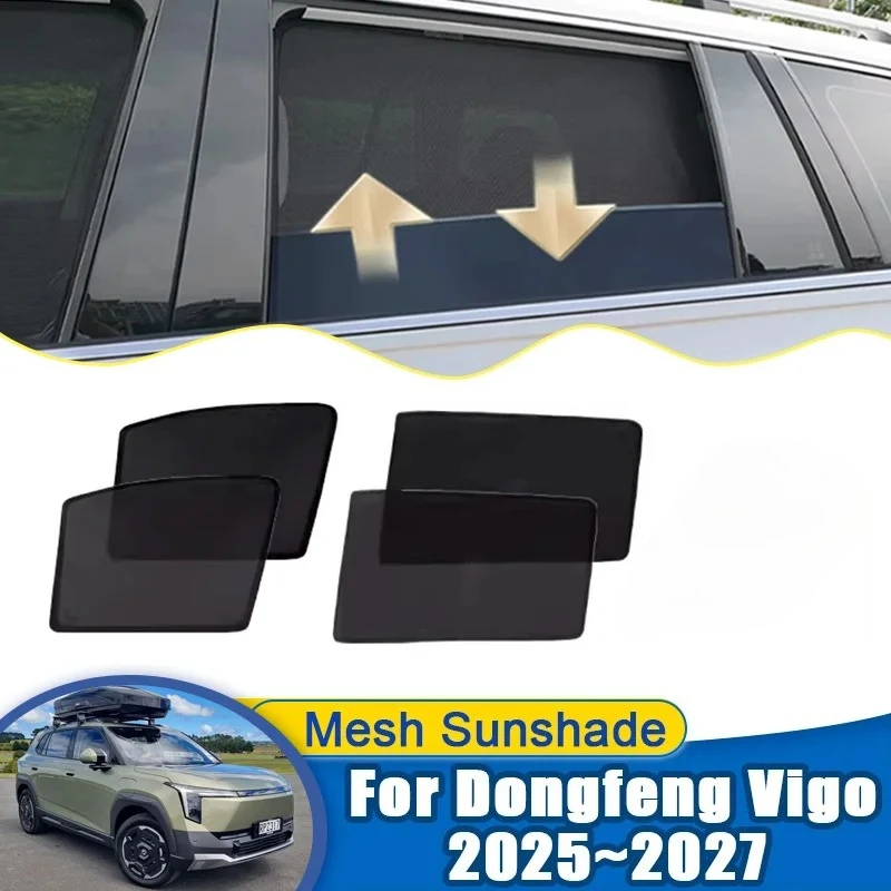 Sunshades For Dongfeng Vigo Evolute i-JOY 2025~2027 Nammi 06 Car Mesh Window Sun Visors Magnetic Privacy Curtains Accessories
Sunshades For Dongfeng Vigo Evolute i-JOY 2025~2027 Nammi 06 Car Mesh Window Sun Visors Magnetic Privacy Curtains Accessories