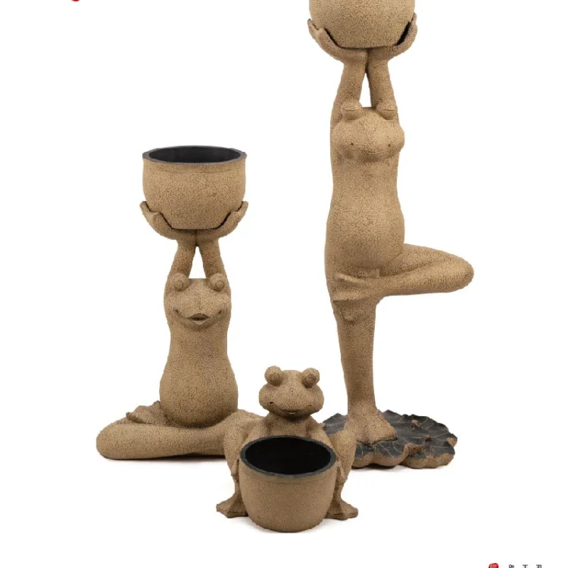 Garden yoga decoration outdoor courtyard flower pot terrace landscape balcony landscaping arrangement creative ornament
Garden yoga decoration outdoor courtyard flower pot terrace landscape balcony landscaping arrangement creative ornament