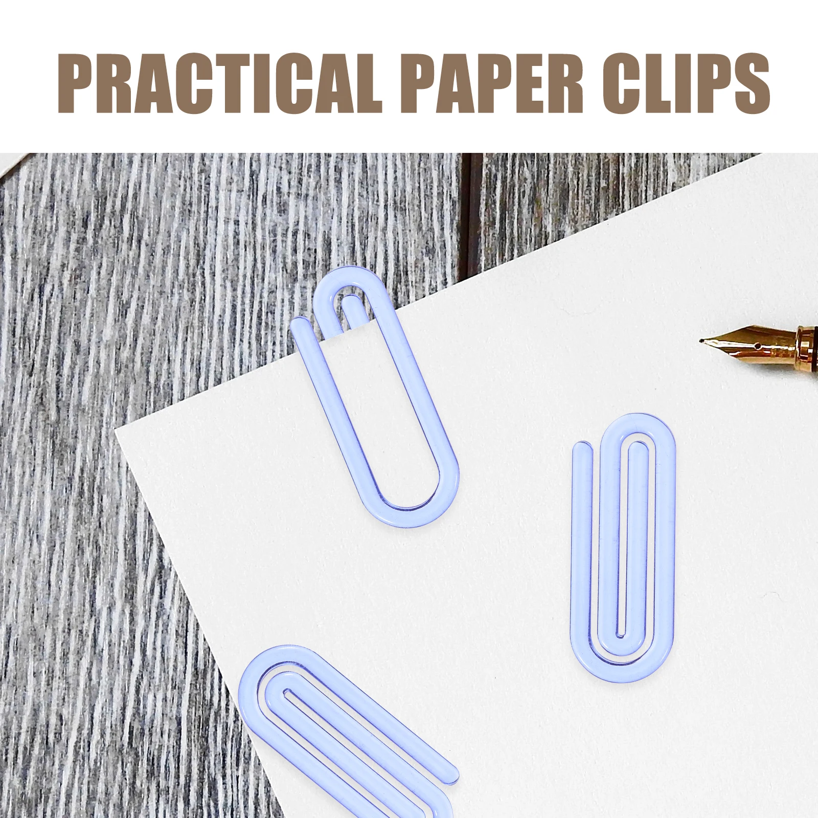 60pcs Blue Document Clips Large Paperclips Plastic Office Supplies Cute Binder Study Accessories Small Files Holder
60pcs Blue Document Clips Large Paperclips Plastic Office Supplies Cute Binder Study Accessories Small Files Holder