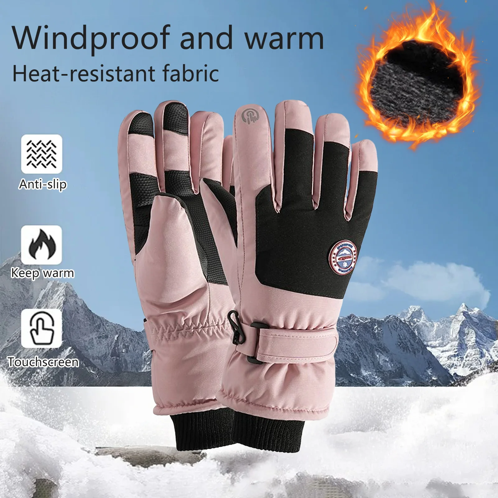 Warm Cycling Gloves Winter Outdoor Riding Waterproof Full Finger Mittens Thickened Plush Windproof Sports Gloves For Skiing 2025
Warm Cycling Gloves Winter Outdoor Riding Waterproof Full Finger Mittens Thickened Plush Windproof Sports Gloves For Skiing 2025