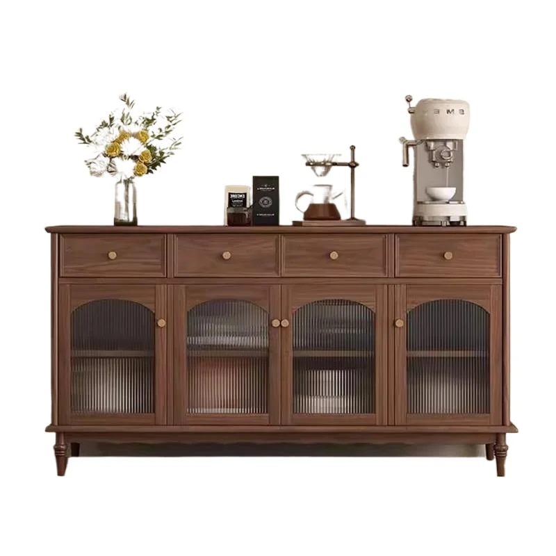 North American black walnut all solid wood dining side cabinet tea American retro cherry wood restaurant storage
North American black walnut all solid wood dining side cabinet tea American retro cherry wood restaurant storage