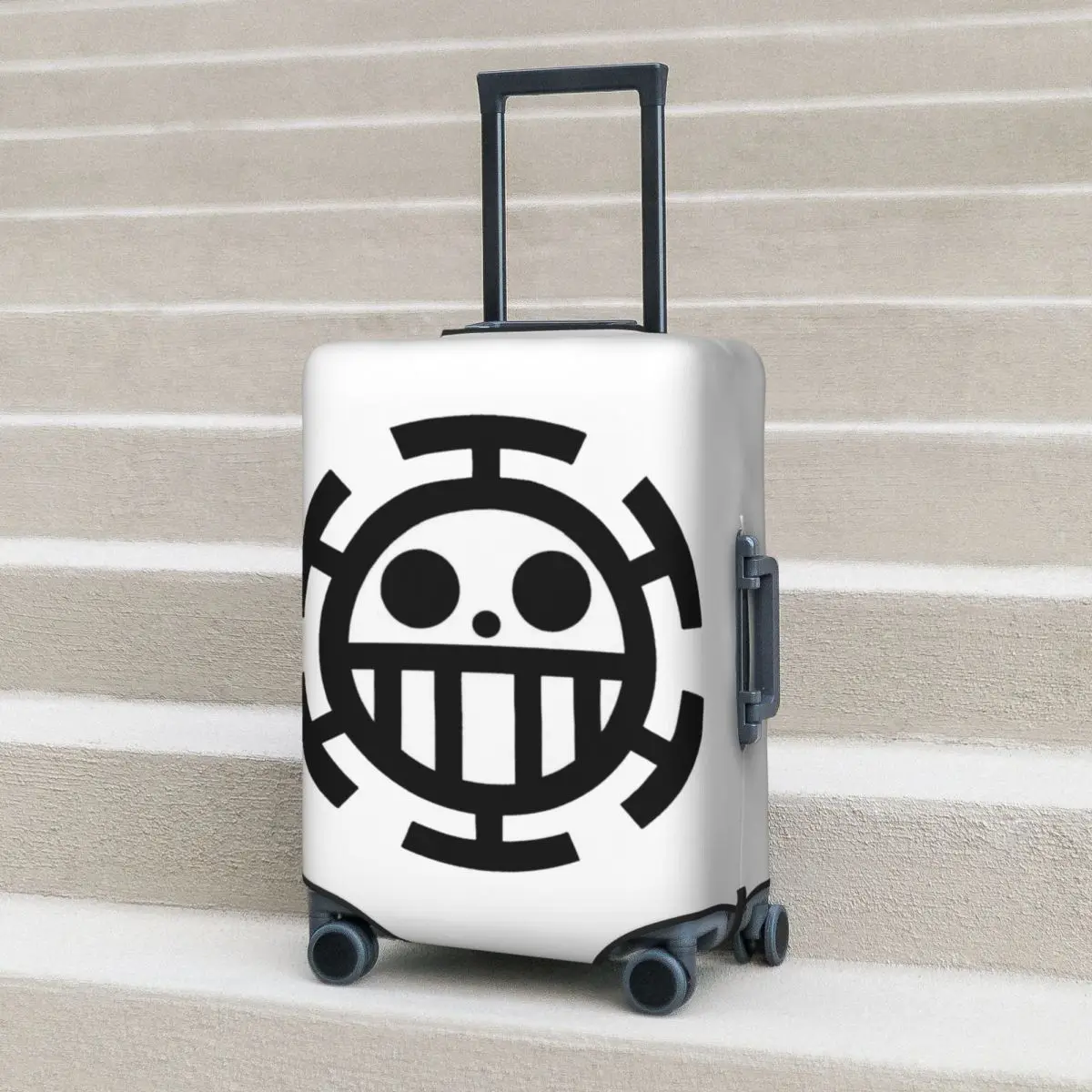 Symbol Of Trafalgar D. Water Law Suitcase Cover Vacation One Piece Fun Luggage Supplies Travel Protector
Symbol Of Trafalgar D. Water Law Suitcase Cover Vacation One Piece Fun Luggage Supplies Travel Protector