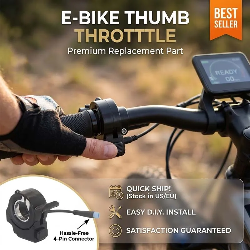 Replacement Accelerator Switch Thumb Speed Dial 24-72V Compatible with Kukirin G2 Pro Electric Scooter
Replacement Accelerator Switch Thumb Speed Dial 24-72V Compatible with Kukirin G2 Pro Electric Scooter