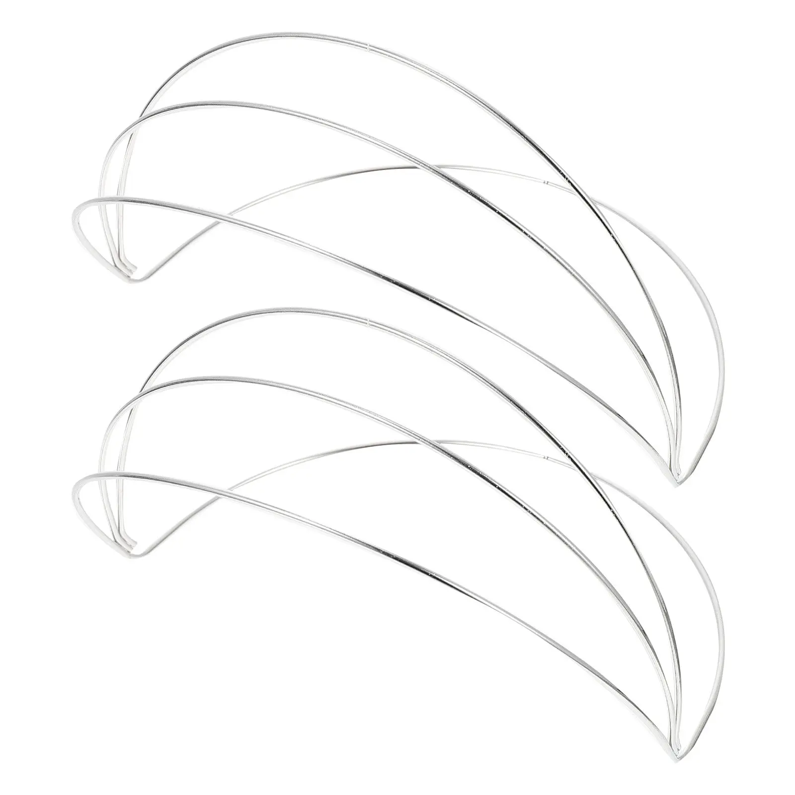 2Pcs Simple Crown DIY Base Made of Strong Iron for DIY Tiara Making Hair Decor Base Party Banquet Wedding Headdress Frame Crown
2Pcs Simple Crown DIY Base Made of Strong Iron for DIY Tiara Making Hair Decor Base Party Banquet Wedding Headdress Frame Crown