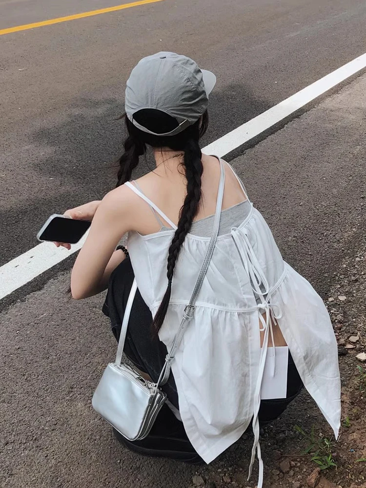 Summer Chic Small Batch Design Ba Tie Knot Versatile Layering Vest Strap Women's Clothing Commute Loose Fit Other...
Summer Chic Small Batch Design Ba Tie Knot Versatile Layering Vest Strap Women's Clothing Commute Loose Fit Other...