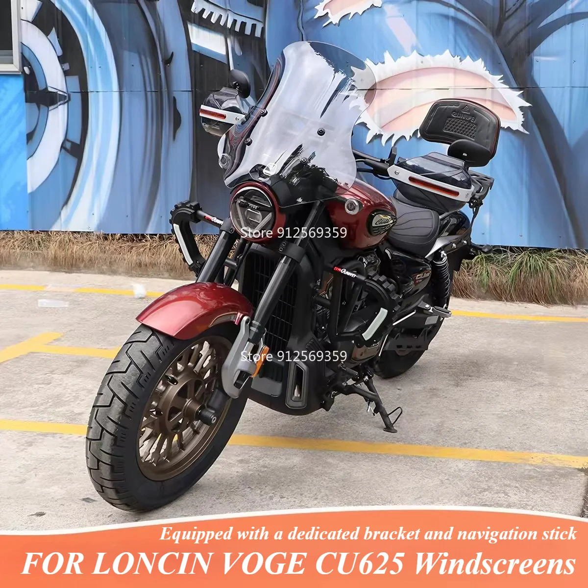 MOTO Accessories FOR LONCIN VOGE CU625 LX600-2 CU 625 Motorcycle Equipments Windscreens Wind Deflectors Reduce wind pressure
MOTO Accessories FOR LONCIN VOGE CU625 LX600-2 CU 625 Motorcycle Equipments Windscreens Wind Deflectors Reduce wind pressure