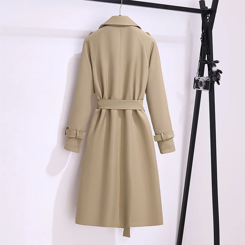 High End Temperament Mid to High End Trench Coat for Women Autumn New Style Korean Version Waist Cinching Classic Fashion Jac
High End Temperament Mid to High End Trench Coat for Women Autumn New Style Korean Version Waist Cinching Classic Fashion Jac