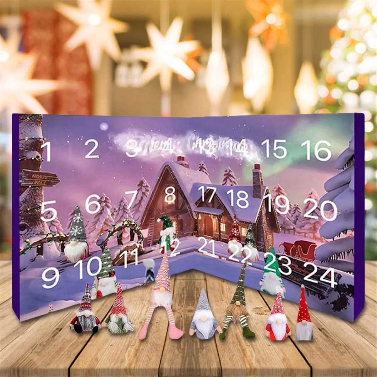 【Today-Only!】Christmas Gnome Calendar with Collectible Gnome Dolls Gnome Plush Toy Gnome Countdown Calendar for Kids Adults B
【Today-Only!】Christmas Gnome Calendar with Collectible Gnome Dolls Gnome Plush Toy Gnome Countdown Calendar for Kids Adults B
