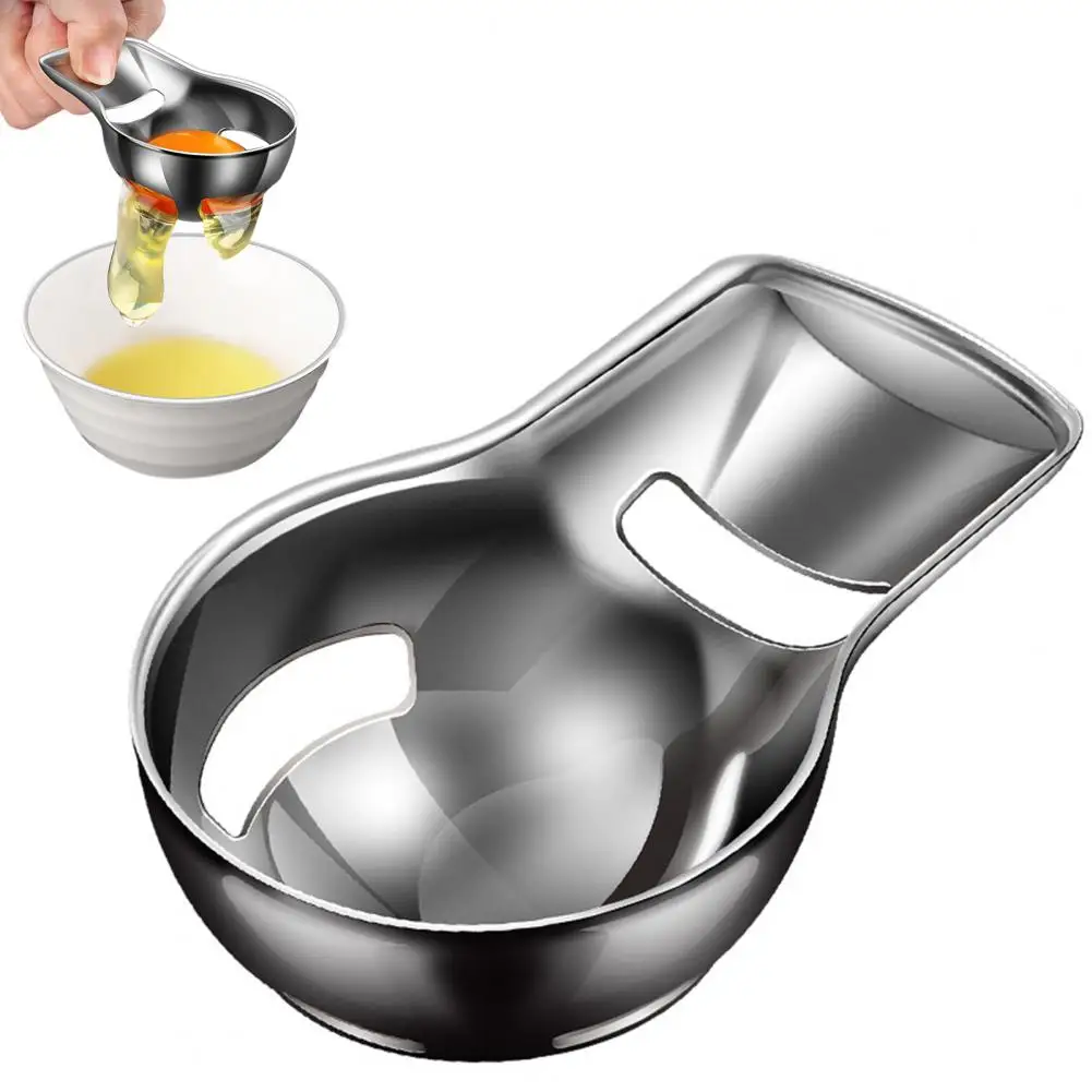 Egg White Strainer Professional Grade Stainless Steel Egg Yolk Separator with Precision Filter Kitchen for Baking for Baking
Egg White Strainer Professional Grade Stainless Steel Egg Yolk Separator with Precision Filter Kitchen for Baking for Baking