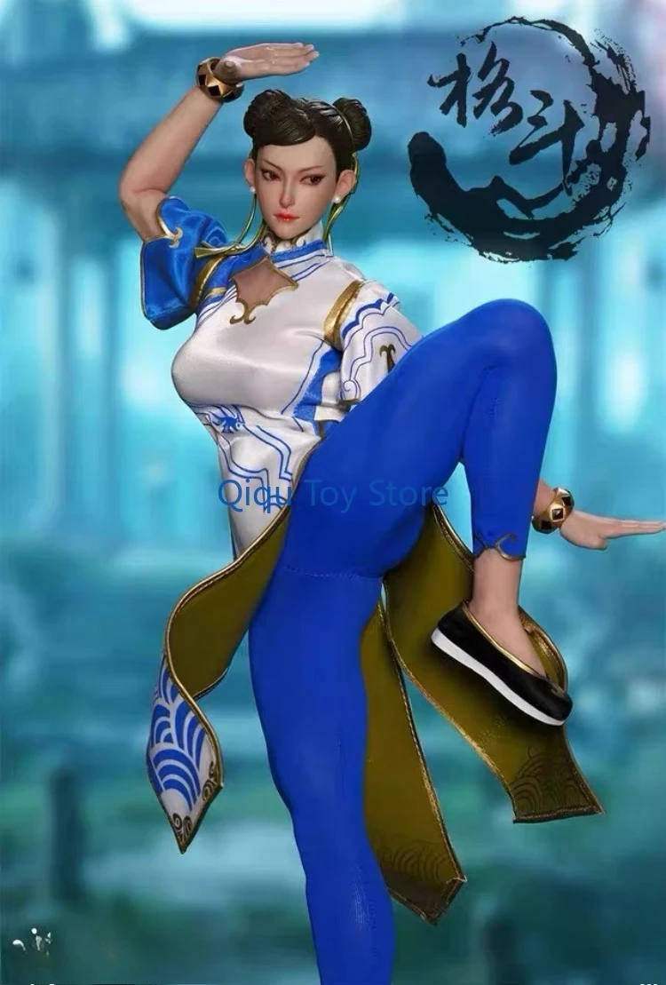 В наличии 1/6 MS-011 Боевая богиня 6-го поколения Chunli подвижная женская кукла-солдат Street Fighter 6
В наличии 1/6 MS-011 Боевая богиня 6-го поколения Chunli подвижная женская кукла-солдат Street Fighter 6