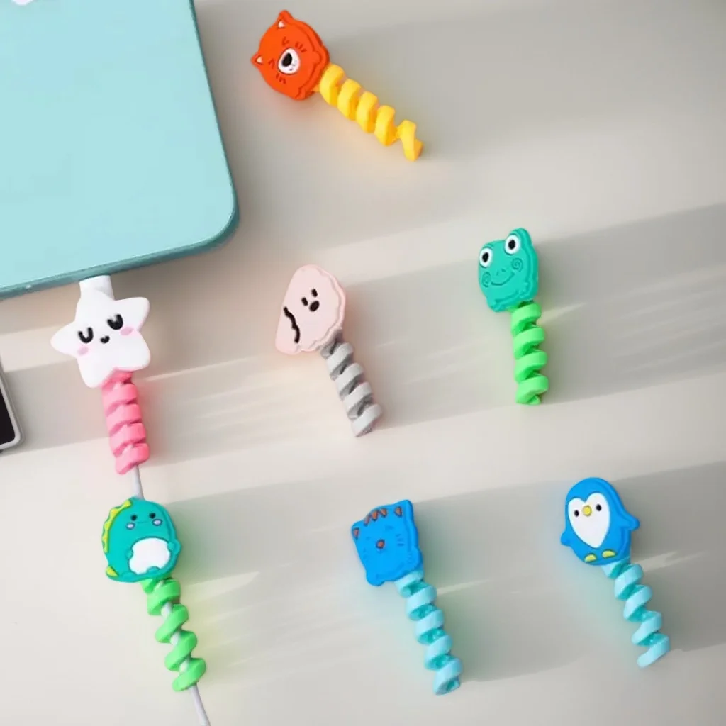 Защитная пленка для кабеля от укуса милого мультяшного животного — мини-чехол для зарядного шнура для забавной защиты
Защитная пленка для кабеля от укуса милого мультяшного животного — мини-чехол для зарядного шнура для забавной защиты