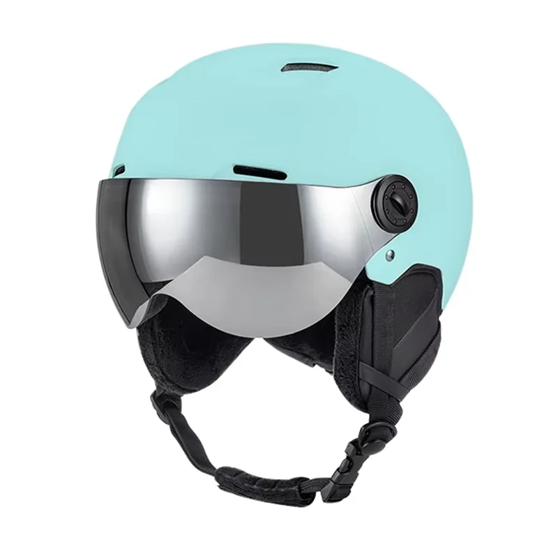 Customized Impact-resistant Ski Helmet with Integrated Goggles Holder Lightweight Adjustable for Skiing/Skating/Cycling
Customized Impact-resistant Ski Helmet with Integrated Goggles Holder Lightweight Adjustable for Skiing/Skating/Cycling