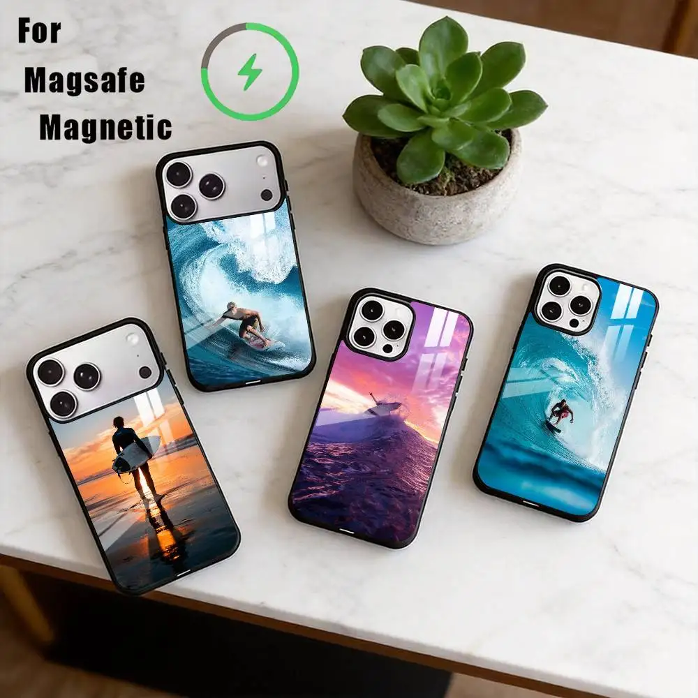 S-Surfing Phone Case For iPhone17,16,15,14,13,12,11 Plus,Pro Magnetic with Magsafe Wireless Charging
S-Surfing Phone Case For iPhone17,16,15,14,13,12,11 Plus,Pro Magnetic with Magsafe Wireless Charging
