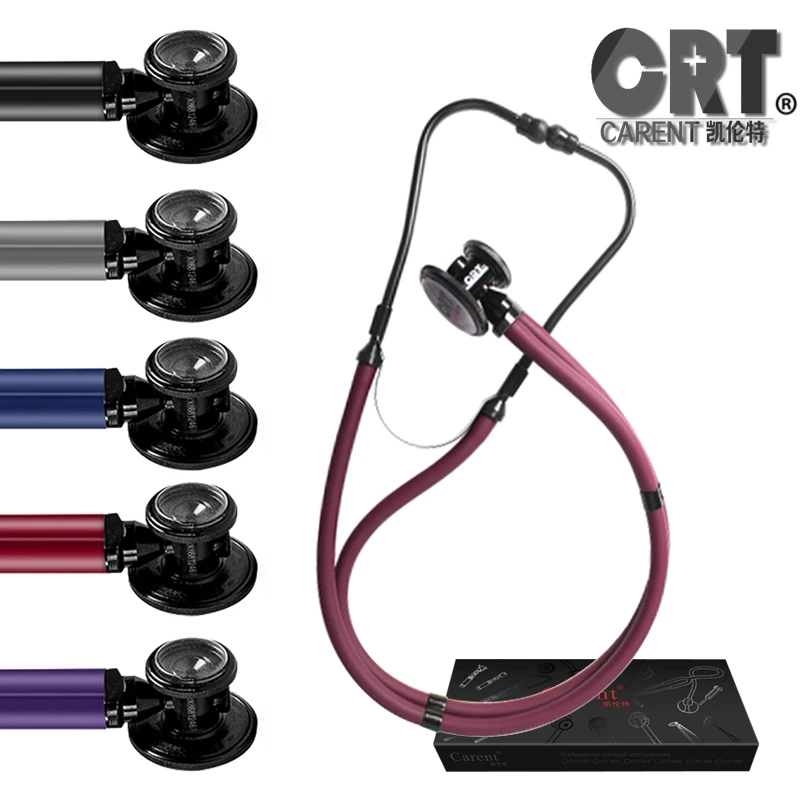 Professional Estetoscopio Carent Dual Head Medical Cardiology Cute Doctor Nurse Vet Student Clinical Health Tool CRT Stethoscope
Professional Estetoscopio Carent Dual Head Medical Cardiology Cute Doctor Nurse Vet Student Clinical Health Tool CRT Stethoscope