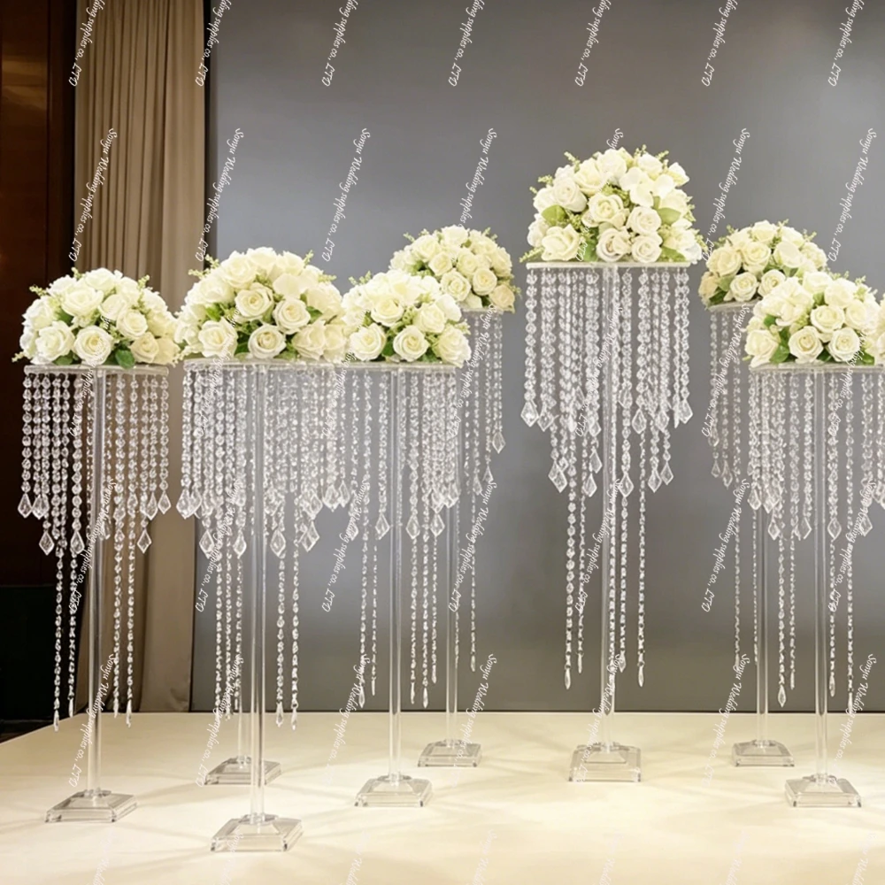 60-100cm 10pcs Wedding Decor Wedding Centerpieces Table Decoration Crystal/Acrylic Gold Metal Flower Stand Party Decor Prop
60-100cm 10pcs Wedding Decor Wedding Centerpieces Table Decoration Crystal/Acrylic Gold Metal Flower Stand Party Decor Prop