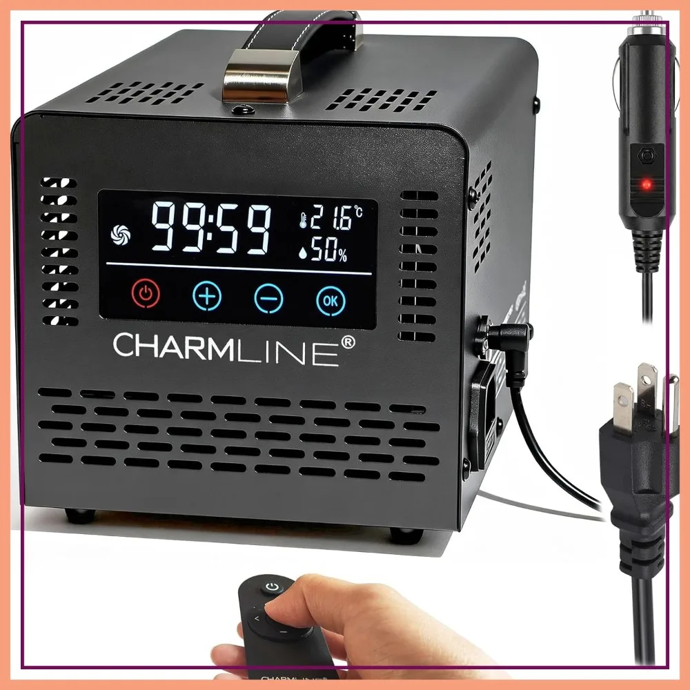 2-in-1 Ozone Generator with Remote, AC/12V, 60,000 mg/h for Car, Room & Basement
2-in-1 Ozone Generator with Remote, AC/12V, 60,000 mg/h for Car, Room & Basement