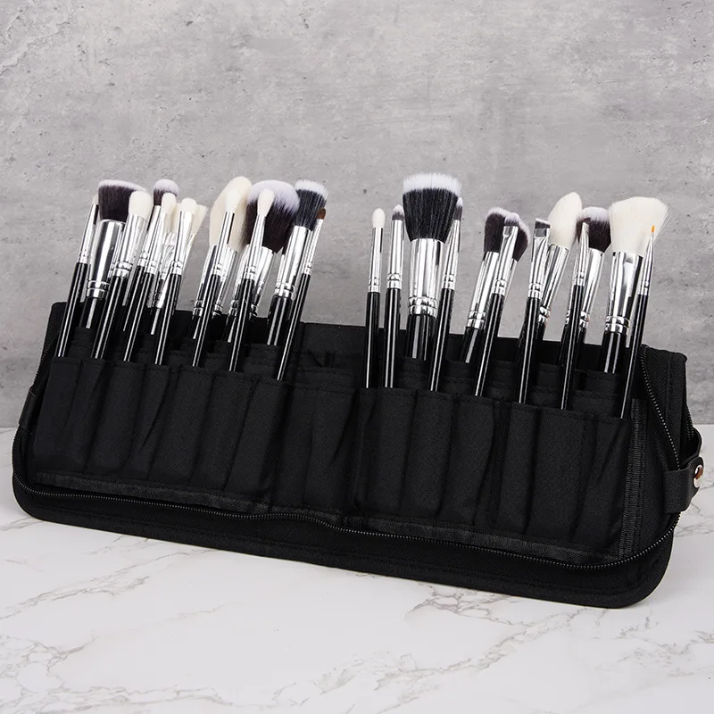 25 Pcs Professional Makeup Brush Set with Wood Handle & Reinforced Aluminum Ferrule - Premium Wool Bristles for Powder
25 Pcs Professional Makeup Brush Set with Wood Handle & Reinforced Aluminum Ferrule - Premium Wool Bristles for Powder