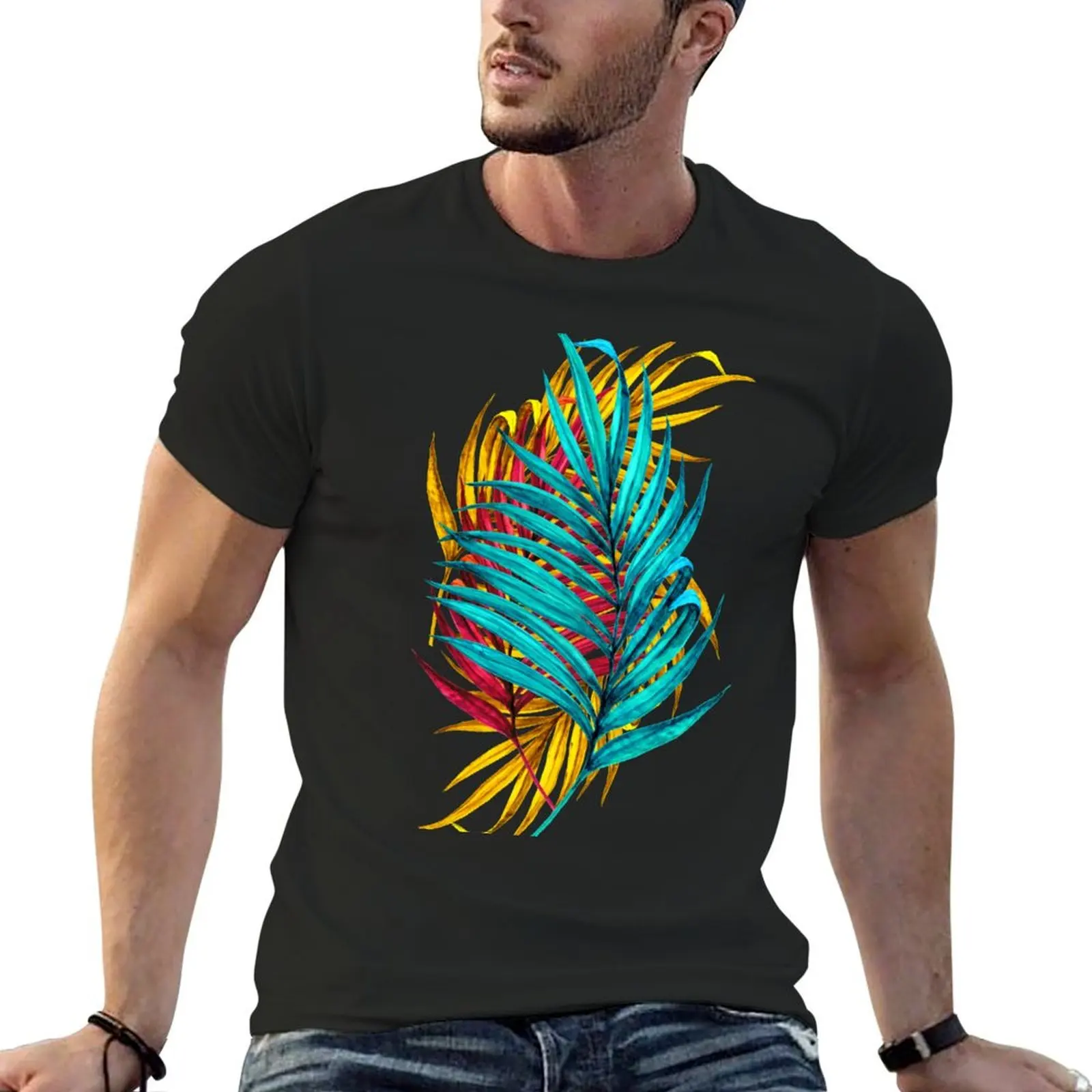 Colorful Palm Leaves T-Shirt blue lock topping tops custom shirt mens graphic t-shirts big and tall
Colorful Palm Leaves T-Shirt blue lock topping tops custom shirt mens graphic t-shirts big and tall