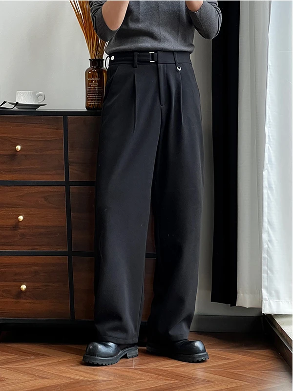 Мужские утепленные шерстяные повседневные брюки прямого кроя для осени и зимы, однотонные, свободные, молодежные, модные
Мужские утепленные шерстяные повседневные брюки прямого кроя для осени и зимы, однотонные, свободные, молодежные, модные