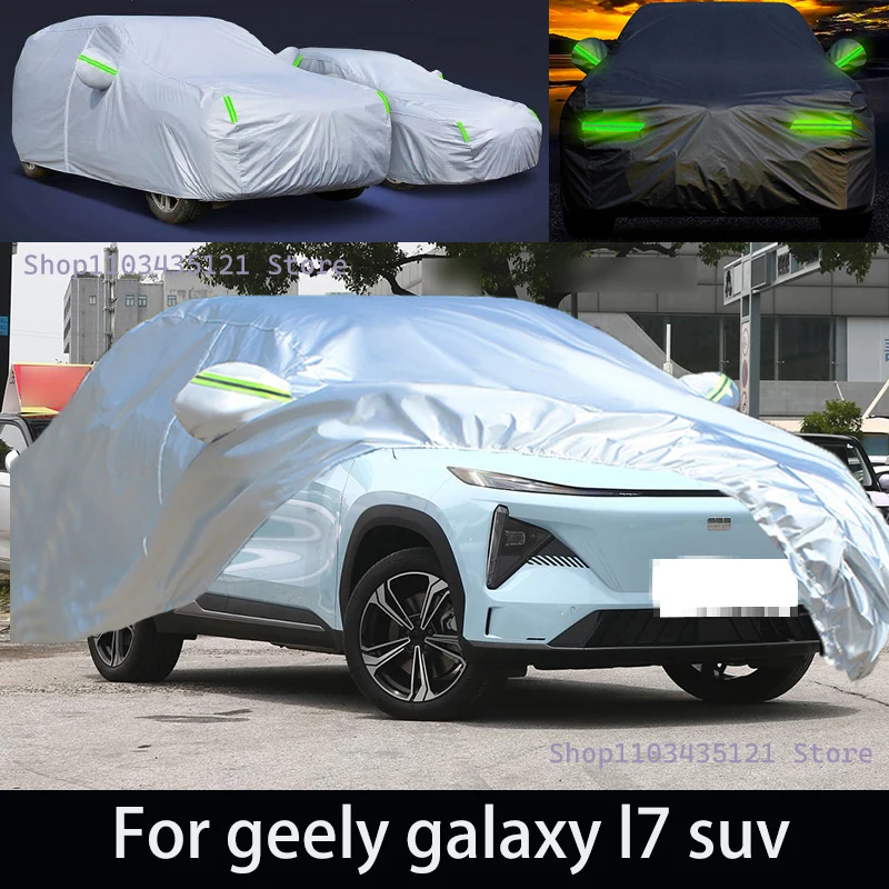For geely galaxy l7 suv Outdoor Protection Full Car Covers Snow Cover Sunshade Waterproof Dustproof Exterior Car accessories
For geely galaxy l7 suv Outdoor Protection Full Car Covers Snow Cover Sunshade Waterproof Dustproof Exterior Car accessories
