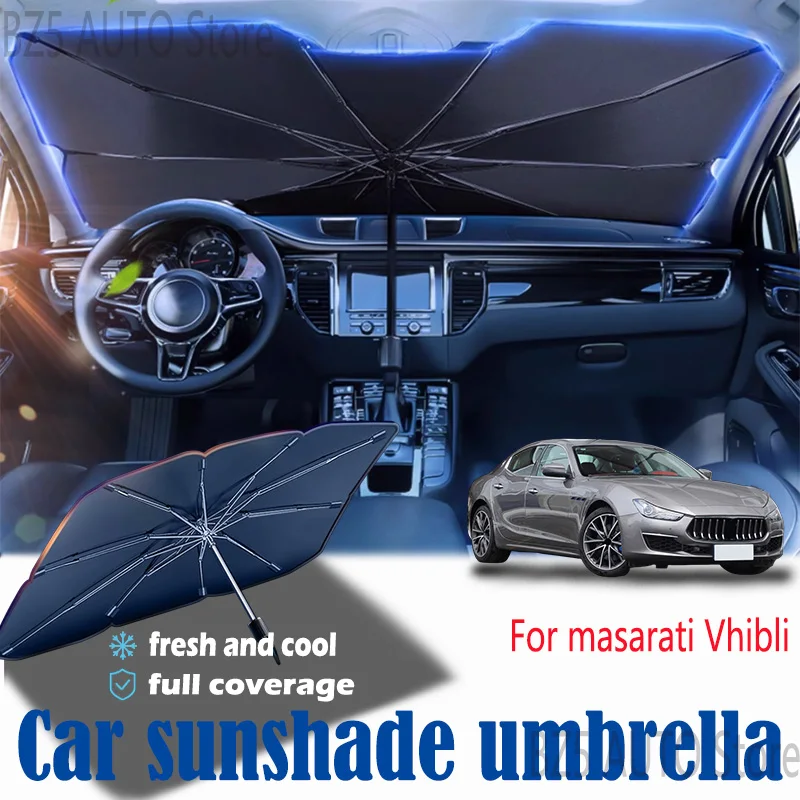 For masarati Vhibli front windshield panel, sun visor, summer accessories, heat insulation, sun shading, and sun protection
For masarati Vhibli front windshield panel, sun visor, summer accessories, heat insulation, sun shading, and sun protection