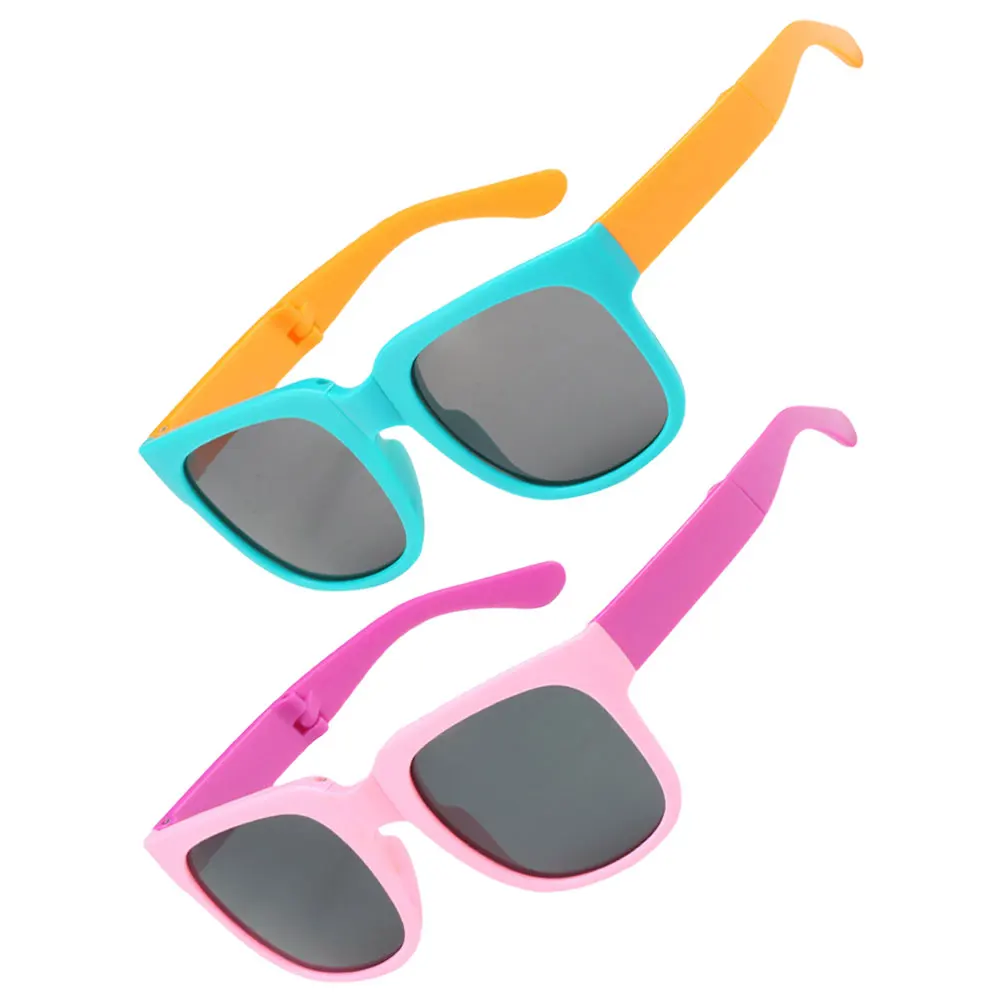 2 Pairs Kids Folding Sunglasses Blue Green Frames Foldable Children Sunglasses Boys Girls Fashion Beach Vacation
2 Pairs Kids Folding Sunglasses Blue Green Frames Foldable Children Sunglasses Boys Girls Fashion Beach Vacation
