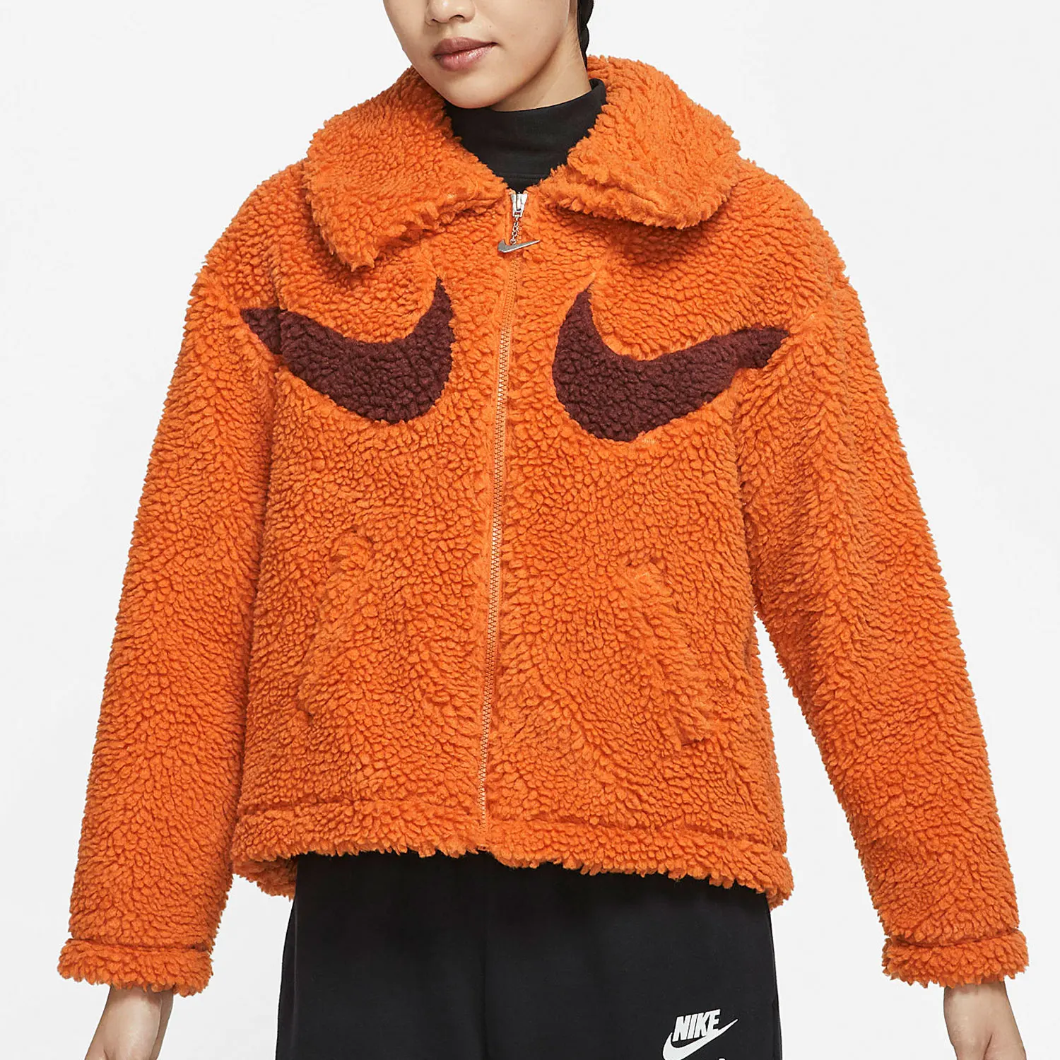 Nike Authentic Women's Casual Sports Fleece Warm Turn-Down Collar Jacket Jacket DD5621-816
Nike Authentic Women's Casual Sports Fleece Warm Turn-Down Collar Jacket Jacket DD5621-816