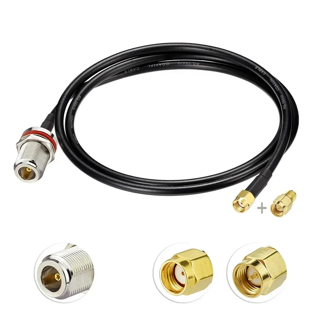 이НА RP-SMA na żeński kabel N 1-метровый кабель RG58 с адаптером SMA для гелиевой точки доступа Nebra RAK Bobcat HNT Miner Antena
이НА RP-SMA na żeński kabel N 1-метровый кабель RG58 с адаптером SMA для гелиевой точки доступа Nebra RAK Bobcat HNT Miner Antena