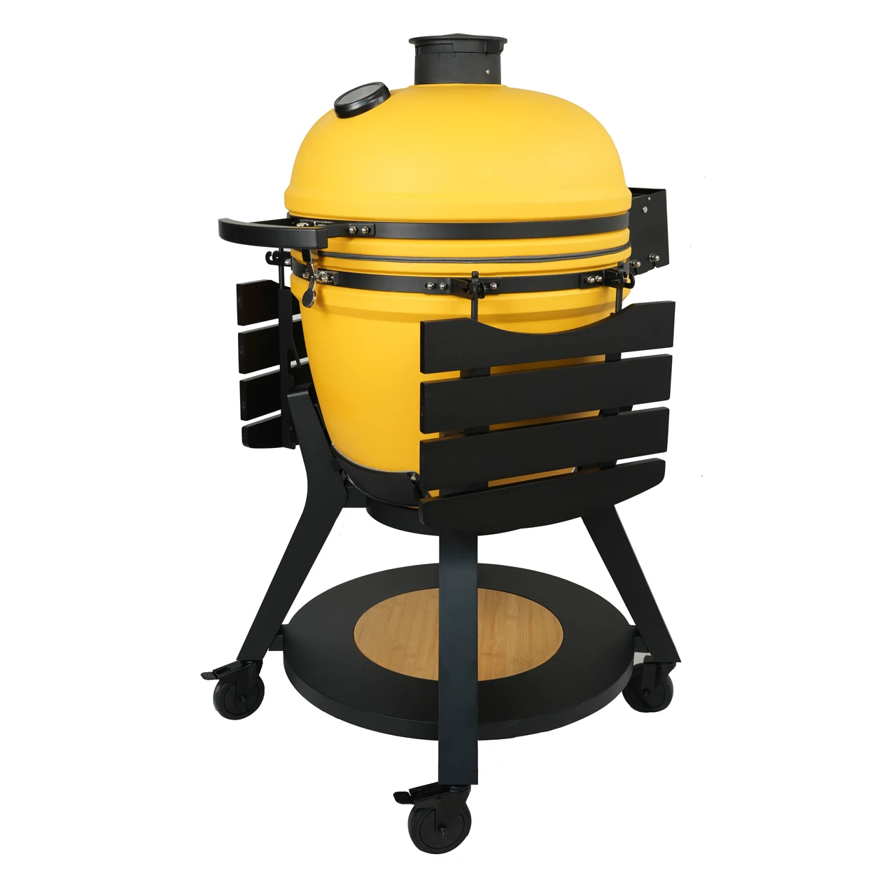 New Barbecue Pro Kamado 23.5'' XXL Big Green Black Charcoal Grill
New Barbecue Pro Kamado 23.5'' XXL Big Green Black Charcoal Grill
