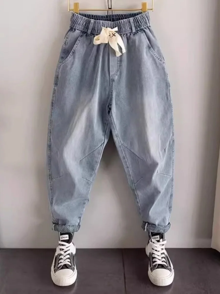 Extra Large 300 Pou Hong Kong Sle Retro Nine-Tenths Men's Jeans Autumn Winter Trendy Loose Harlan Pants Youth Sle
Extra Large 300 Pou Hong Kong Sle Retro Nine-Tenths Men's Jeans Autumn Winter Trendy Loose Harlan Pants Youth Sle