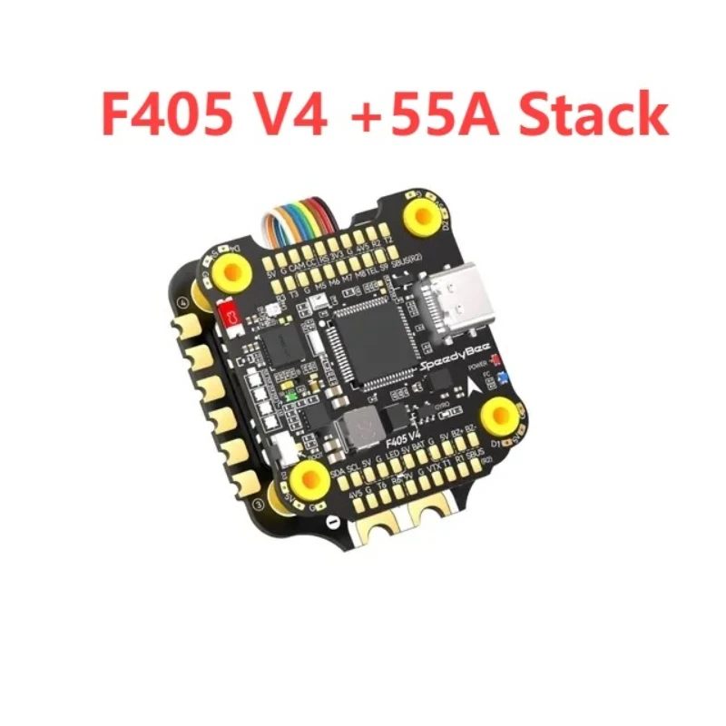 SpeedyBee F405 V3/V4 3-6S 30X30mm FPV Stack F405 Flight Controller BLHELIS 50A/55A/60A 4in1 ESC FPV Freestyle Drones DIY Parts
SpeedyBee F405 V3/V4 3-6S 30X30mm FPV Stack F405 Flight Controller BLHELIS 50A/55A/60A 4in1 ESC FPV Freestyle Drones DIY Parts
