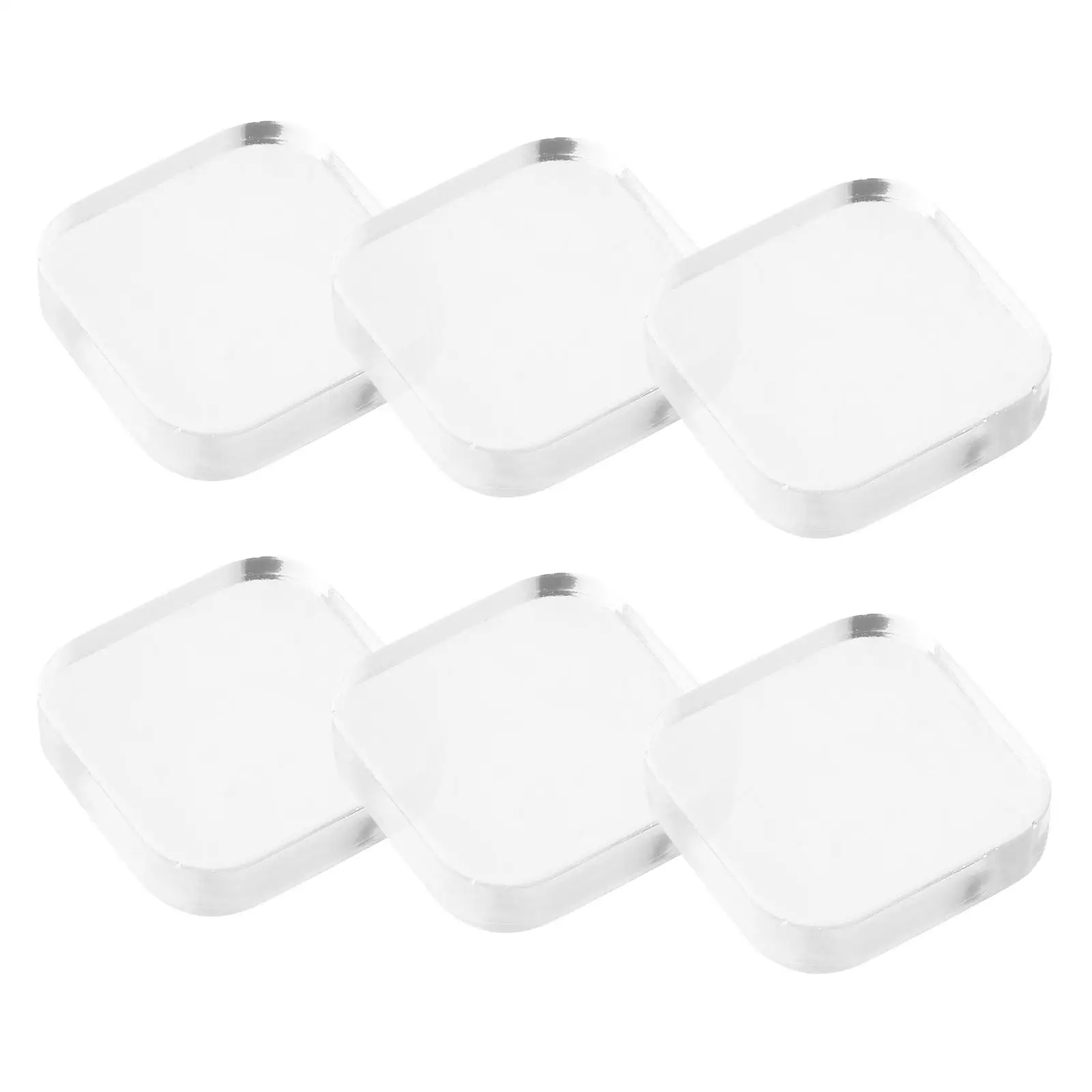 6 Pcs Clear Door Stopper Wall Protector Guard Cushion Bumpers Adhesive Pads Knob Square Silent RV Fridge Door H Transparent
6 Pcs Clear Door Stopper Wall Protector Guard Cushion Bumpers Adhesive Pads Knob Square Silent RV Fridge Door H Transparent