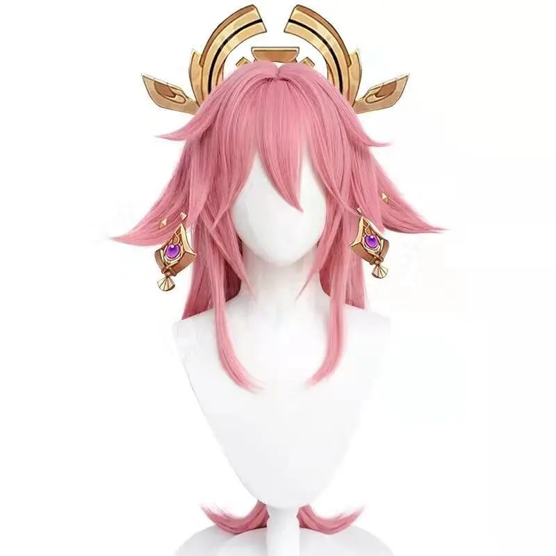 Genshin Impact Yae Miko Cosplay Wig Inazuma Realistic Scalp Top Rose Net Heat Resistant Synthetic Wig
Genshin Impact Yae Miko Cosplay Wig Inazuma Realistic Scalp Top Rose Net Heat Resistant Synthetic Wig