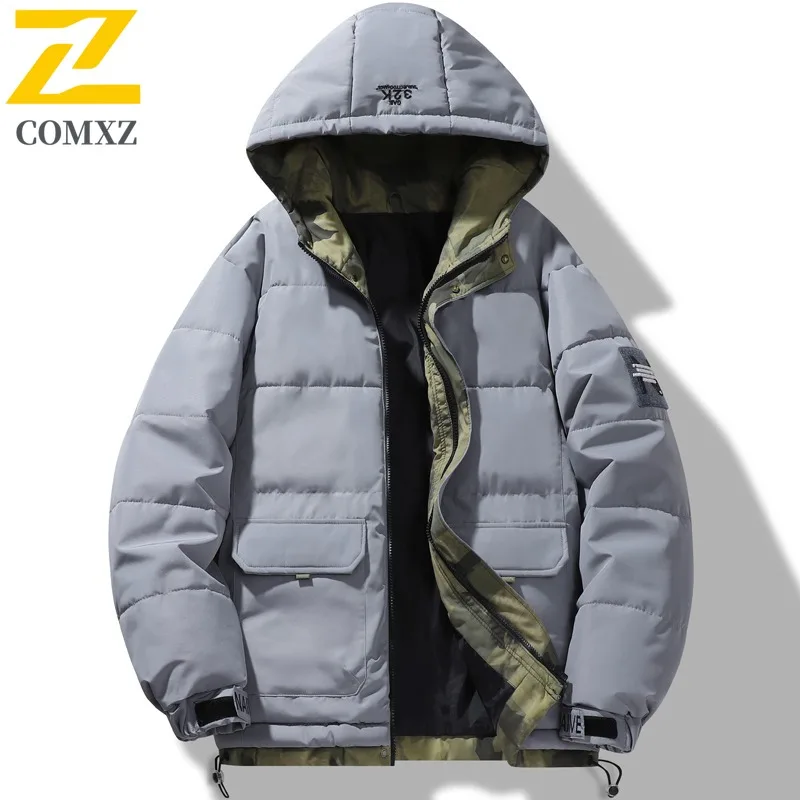 COMXZ Men Parker Coat Warm Minimalist Branded Scratch Resistant Outdoor Skiing Travel Padded Jacket Snow Windproof Winter Jacket
COMXZ Men Parker Coat Warm Minimalist Branded Scratch Resistant Outdoor Skiing Travel Padded Jacket Snow Windproof Winter Jacket