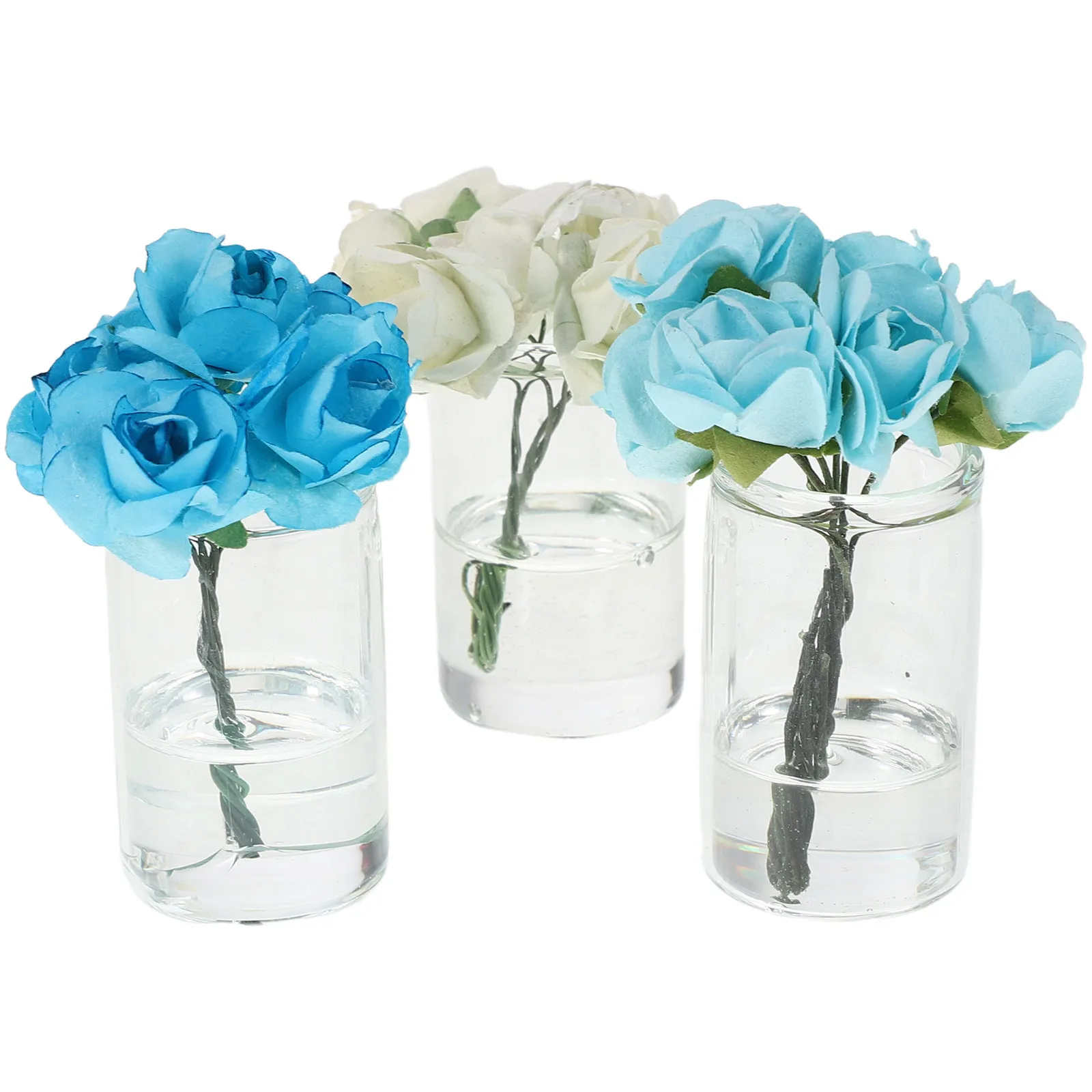 3Pcs Miniature Dollhouse Vase Set 1:12 Scale Resin Tiny Flower Micro Landscape Ornaments Mini Flowers for Dollhouse
3Pcs Miniature Dollhouse Vase Set 1:12 Scale Resin Tiny Flower Micro Landscape Ornaments Mini Flowers for Dollhouse