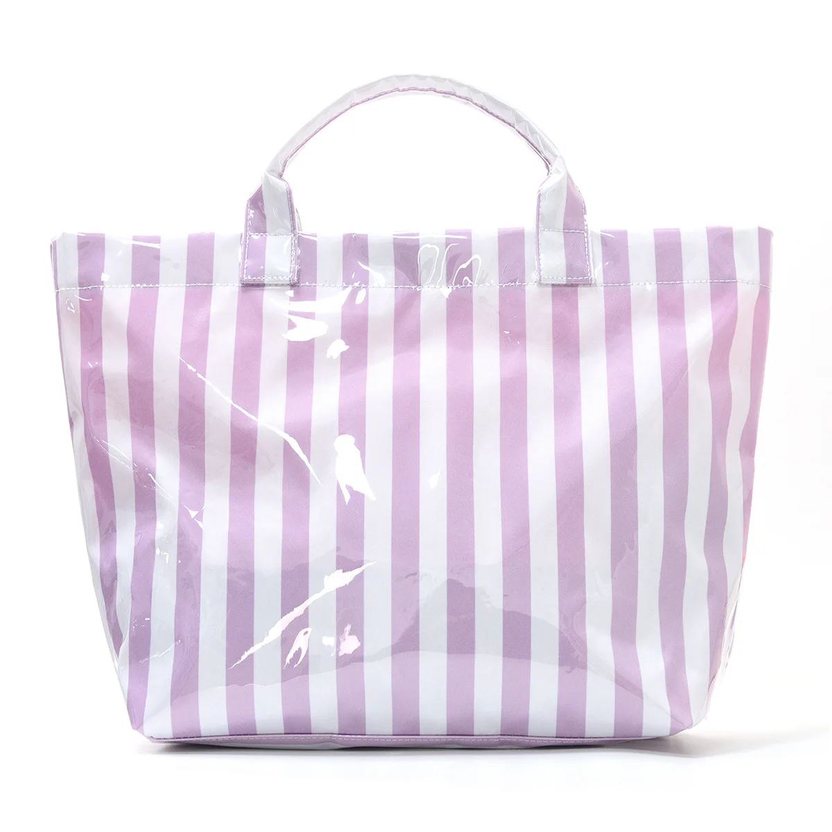 Striped PVC Tote Bag, Large Capacity Commuter & Travel Shoulder Handbag | Lightweight Magnetic Bag with Inner Zipper Pocket
Striped PVC Tote Bag, Large Capacity Commuter & Travel Shoulder Handbag | Lightweight Magnetic Bag with Inner Zipper Pocket