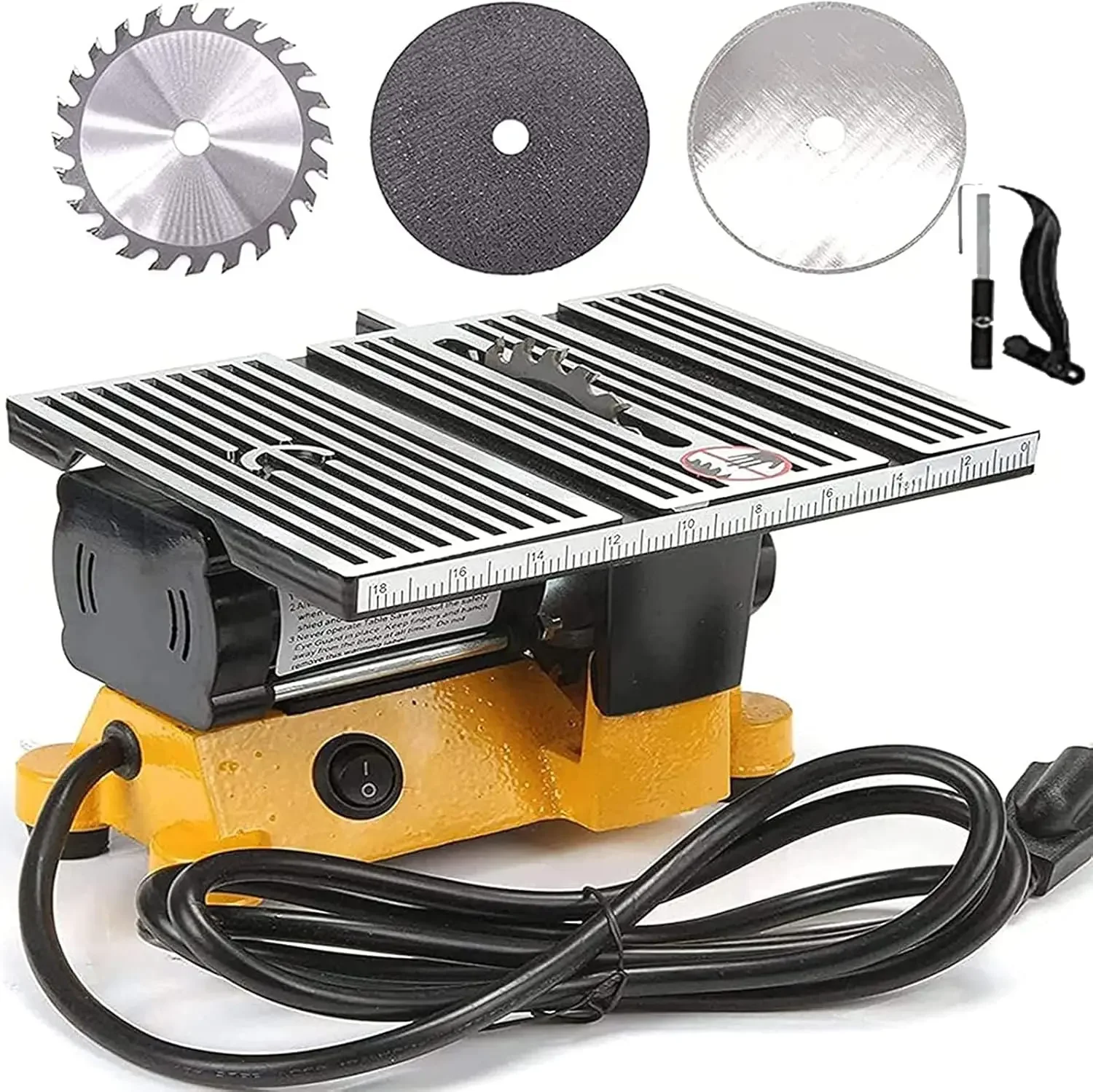 4" 60W MINI ELECTRIC TABLE SAW BENCH TOP GREAT ELECTRIC HOBBY CRAFT TABLE SAW DIY Power Tool Work Bench Stand Circular 2 PIECES
4" 60W MINI ELECTRIC TABLE SAW BENCH TOP GREAT ELECTRIC HOBBY CRAFT TABLE SAW DIY Power Tool Work Bench Stand Circular 2 PIECES