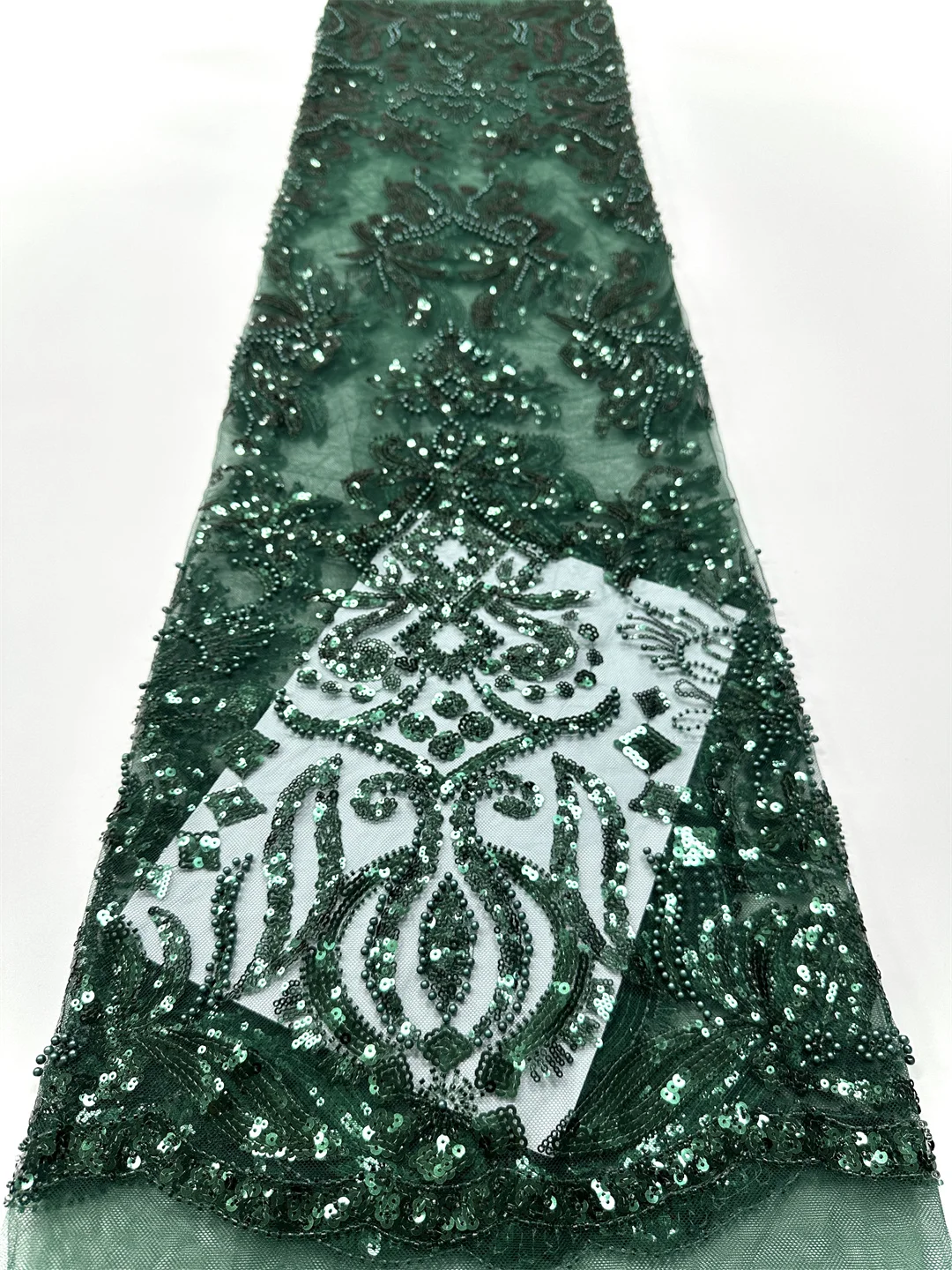 Handmade French Tulle Sequins Lace Fabric 2025 High Quality Multicolor Embroidery African Beads Lace Fabric for Women Dresses
Handmade French Tulle Sequins Lace Fabric 2025 High Quality Multicolor Embroidery African Beads Lace Fabric for Women Dresses