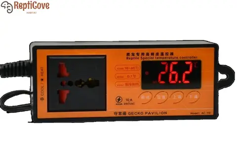 Intelligent Temperature Controller for Reptile Tanks,PID Regulator for Snake&Tortoise Enclosures,Constant-Temperature Heating
