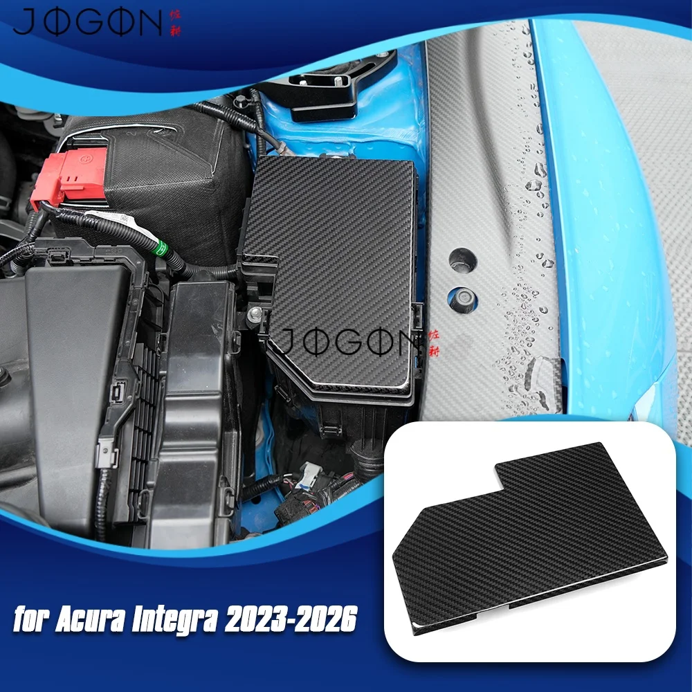 Carbon Fiber Car Engine Fuse Box Battery Upper Overlay Protection Cover Trim For Acura Integra A-Spec Type S DE4 DE5 2023-2026
Carbon Fiber Car Engine Fuse Box Battery Upper Overlay Protection Cover Trim For Acura Integra A-Spec Type S DE4 DE5 2023-2026