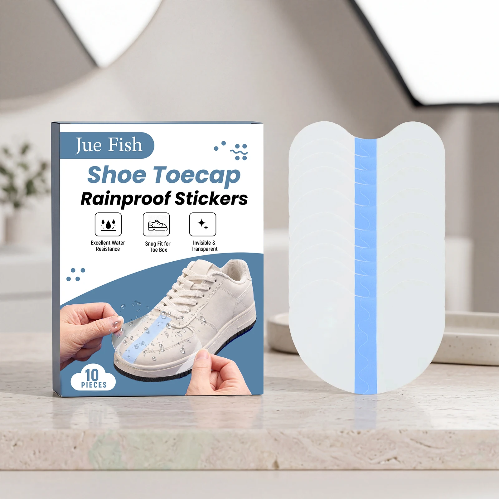 Shoe Toecap Rainproof Sticker Lightweight Anti-Scratch Waterproof Self-Adhesive Shoe Protector Invisible Shoe Toe Guard Stickers
Shoe Toecap Rainproof Sticker Lightweight Anti-Scratch Waterproof Self-Adhesive Shoe Protector Invisible Shoe Toe Guard Stickers