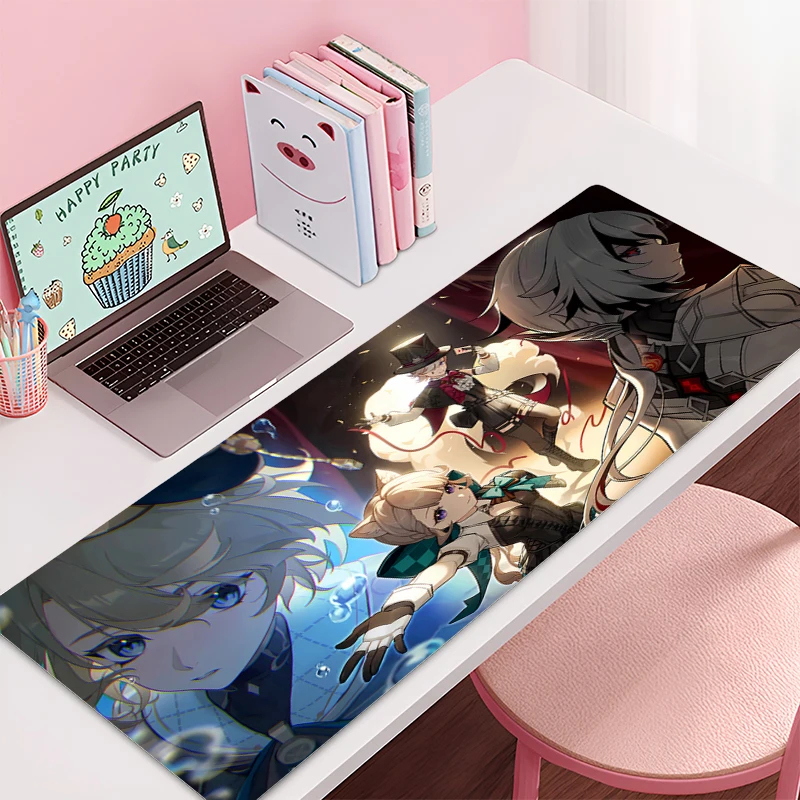Large Mouse pad Genshin Impact Arlecchino game player keyboard pad non-slip office study desk mat floor mat PC HD Anime Mousepad
Large Mouse pad Genshin Impact Arlecchino game player keyboard pad non-slip office study desk mat floor mat PC HD Anime Mousepad