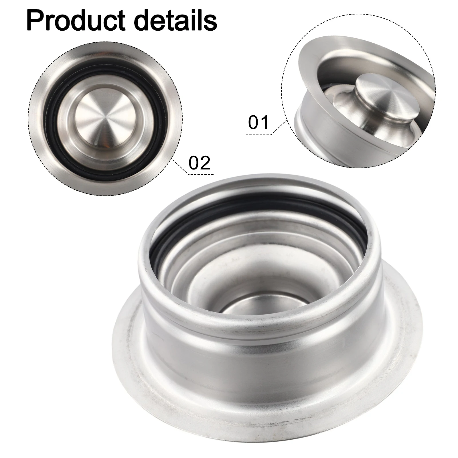 Kitchen Sink Garbage Disposal Flange Fits Standard 312 Inch Sink Drains Rust Resistant Stainless Steel Material
Kitchen Sink Garbage Disposal Flange Fits Standard 312 Inch Sink Drains Rust Resistant Stainless Steel Material
