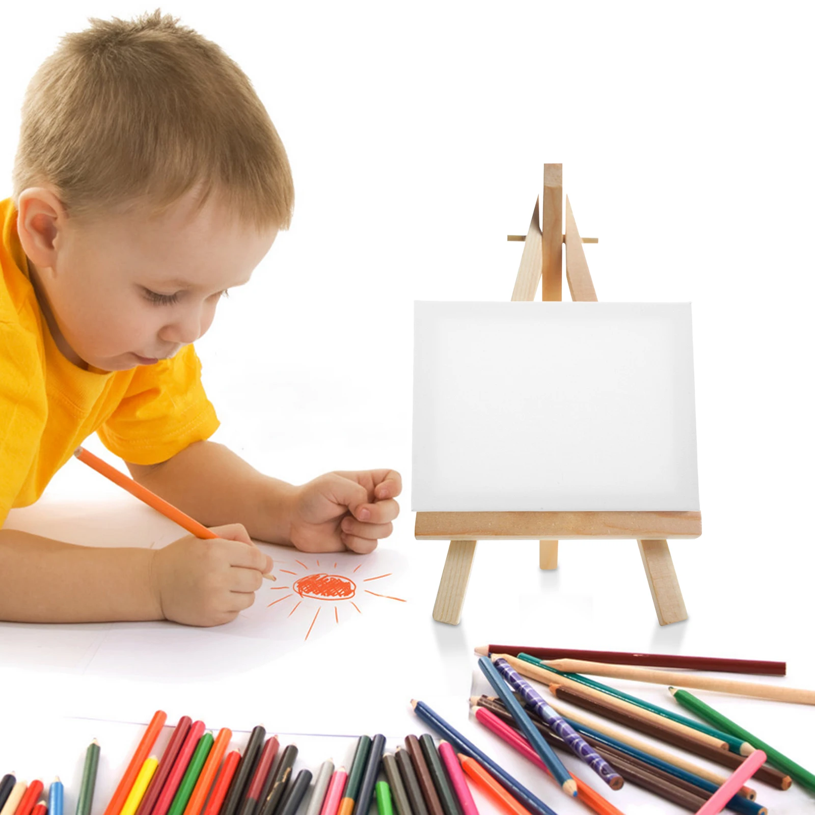 5 Pcs Oil Picture Frame Set Framed Canvas Blank Diy White Canvases Painting Kids Mini Panel Small Bulk Child
5 Pcs Oil Picture Frame Set Framed Canvas Blank Diy White Canvases Painting Kids Mini Panel Small Bulk Child