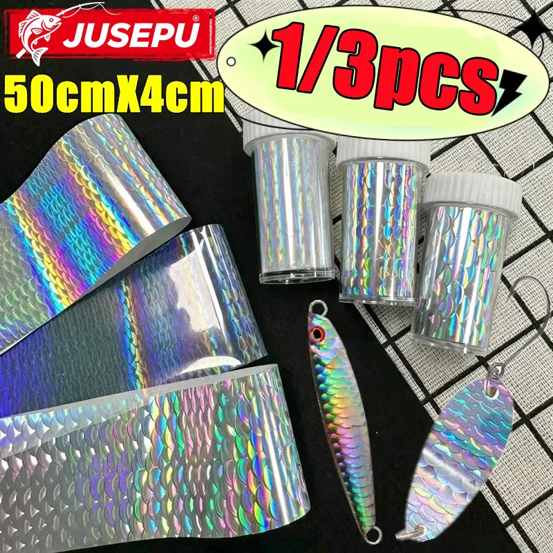 1/3pcs Fly Fishing Fish Scales, Transparent Film, Road Fish Film, Iron Plate Bait Decoration
1/3pcs Fly Fishing Fish Scales, Transparent Film, Road Fish Film, Iron Plate Bait Decoration